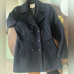 Reiss Double-Breasted Pea Coat